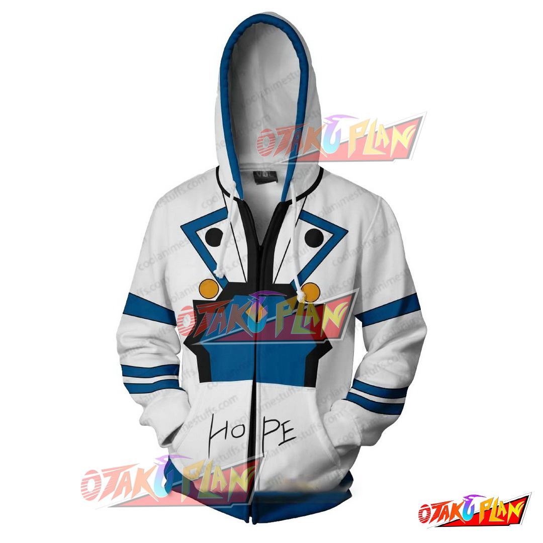 Guilty Gear Xrd Ky Kiske Zip Up Hoodie-otakuplan