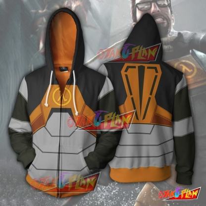 HALF-LIFE - Gordon Freeman Cosplay Hoodie-otakuplan