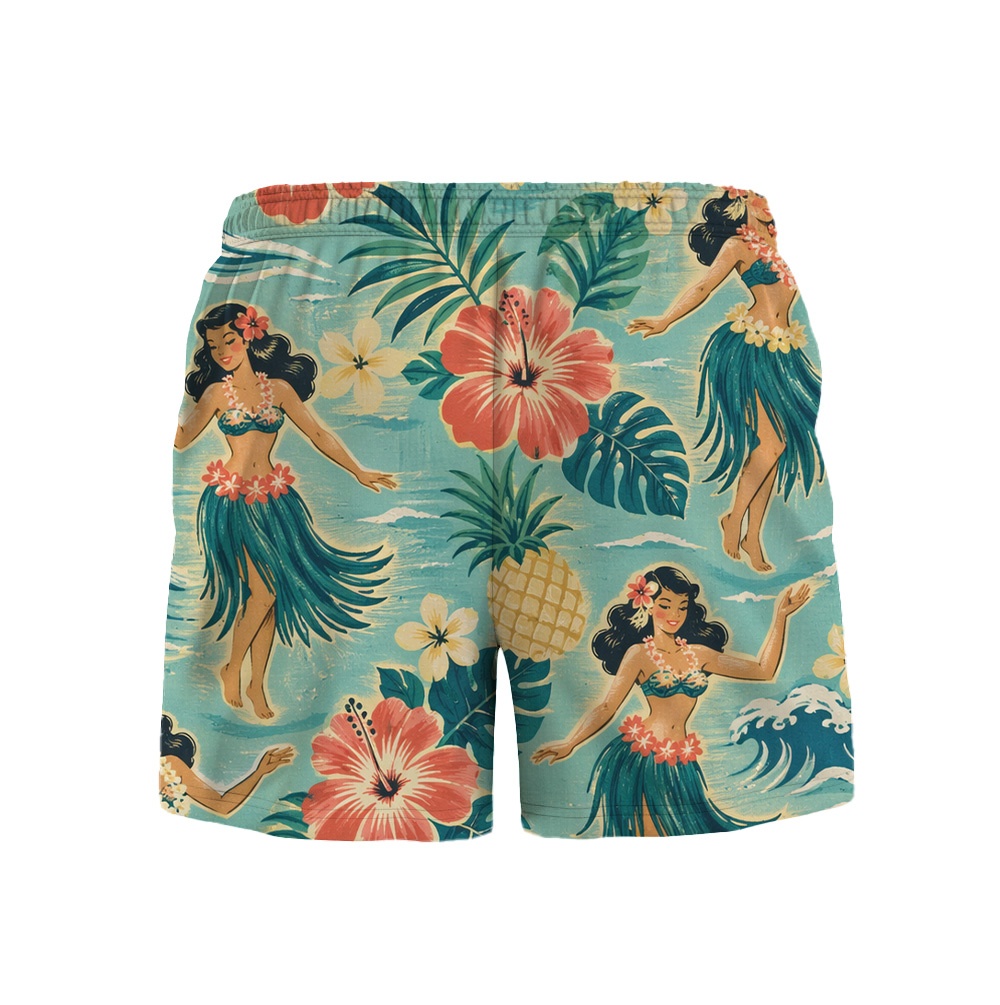 Hawaii Hula Lagoon Hula Camp Shirt