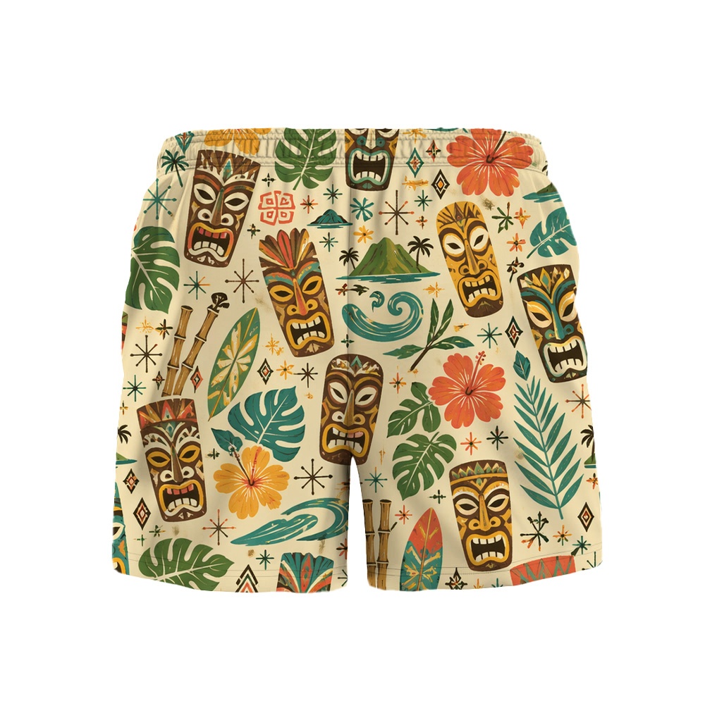 Hawaii Tiki Surf Tiki Camp Shirt