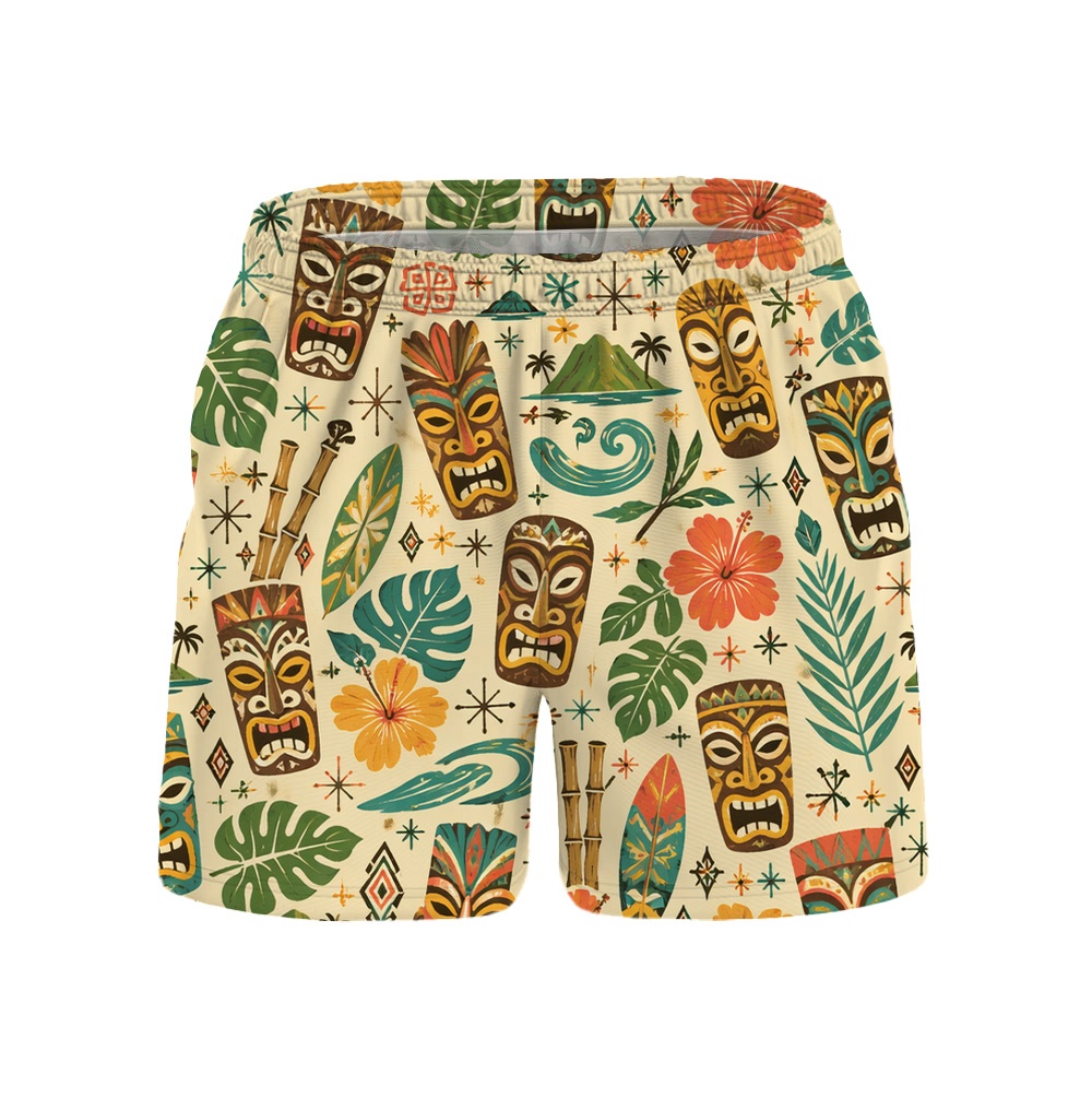 Hawaii Tiki Surf Tiki Camp Shirt