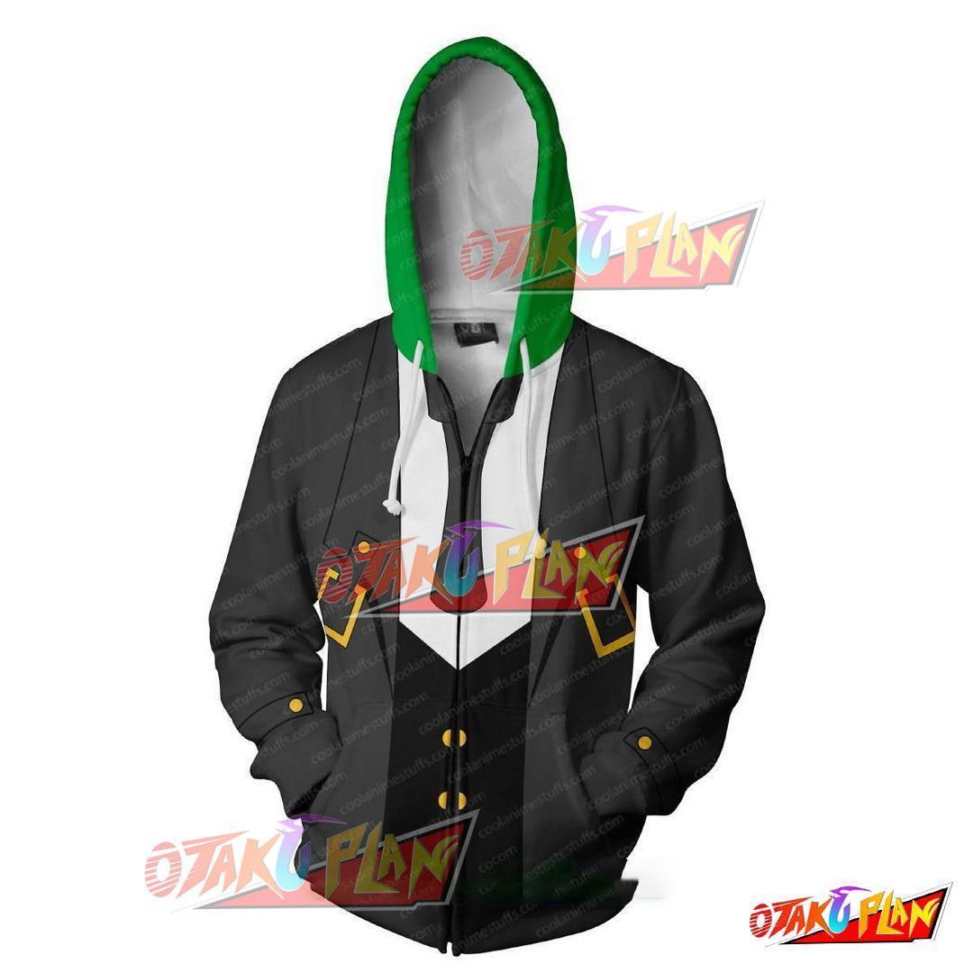 Hazama Blazblue Zip Up Hoodie-otakuplan