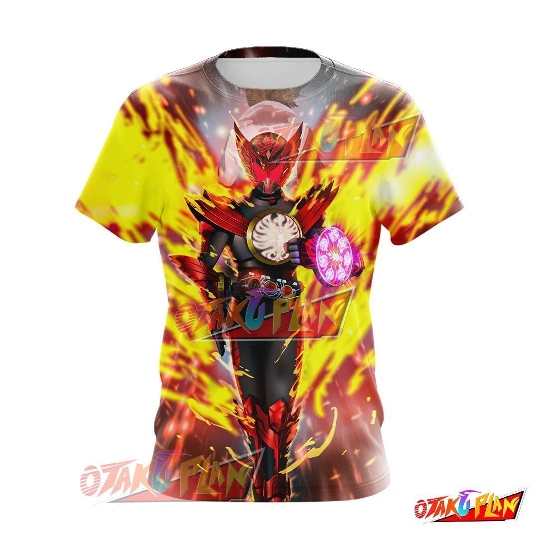 Kamen Rider OOO Tajadol Blazing Combo T-Shirt KR202-otakuplan