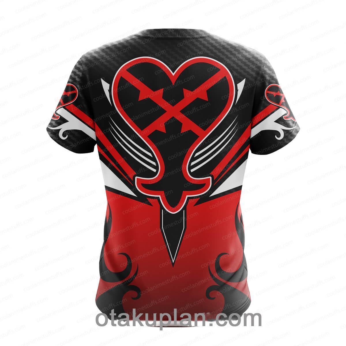 Kingdom Hearts Heartless Shirt V5 T-shirt-otakuplan