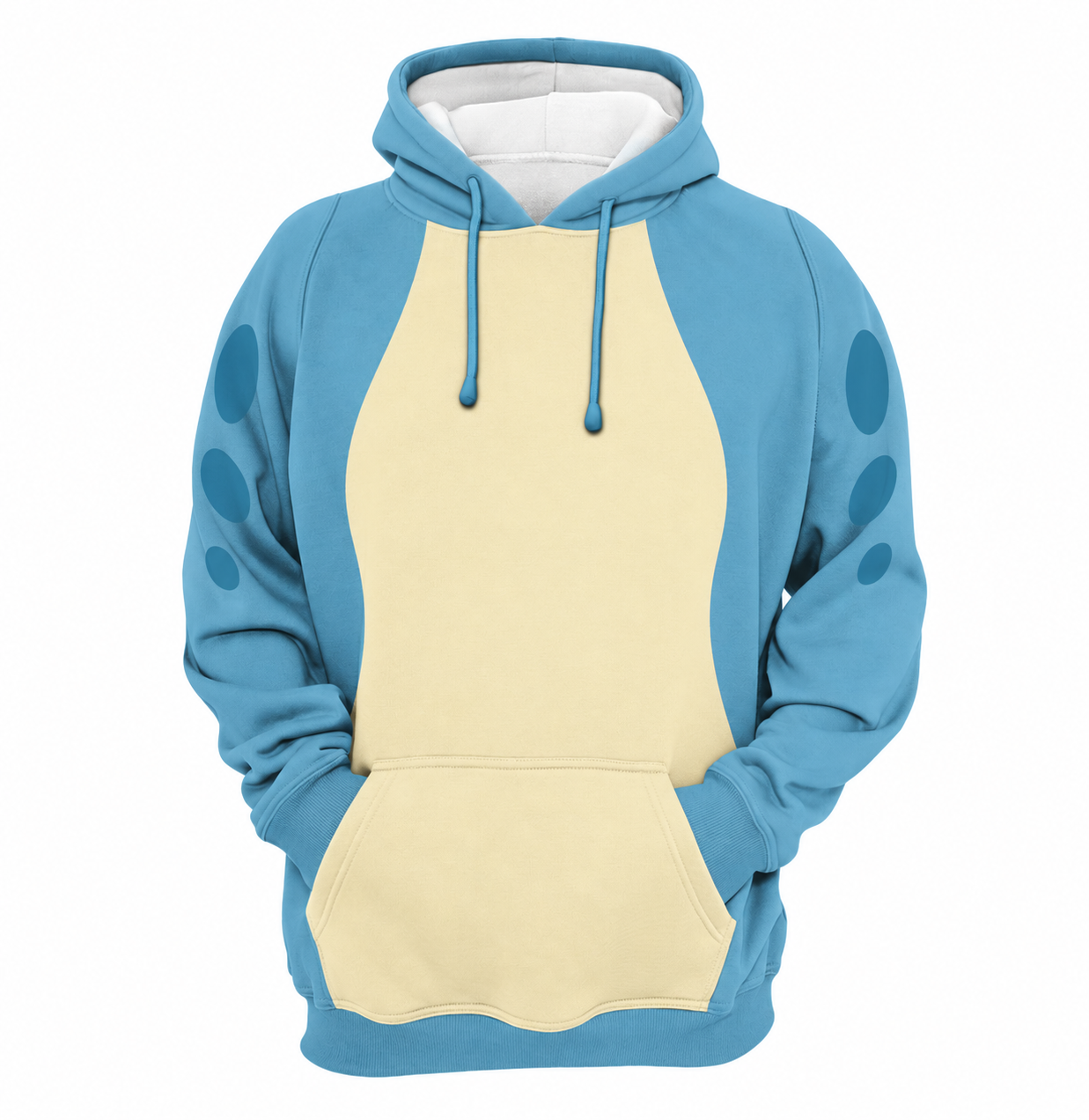 Lapras Blue Shell Cosplay Hoodie - front view