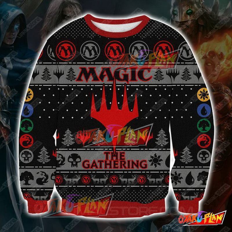 Magic The Gathering Mgv2 3D Print Ugly Christmas Sweatshirt-otakuplan
