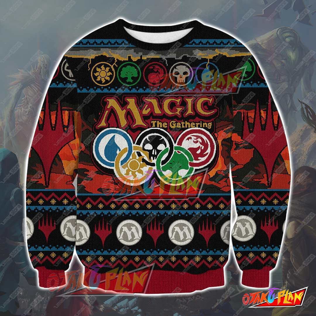 Magic The Gathering V3 Sweatshirt 3D Print Ugly Christmas Sweatshirt-otakuplan