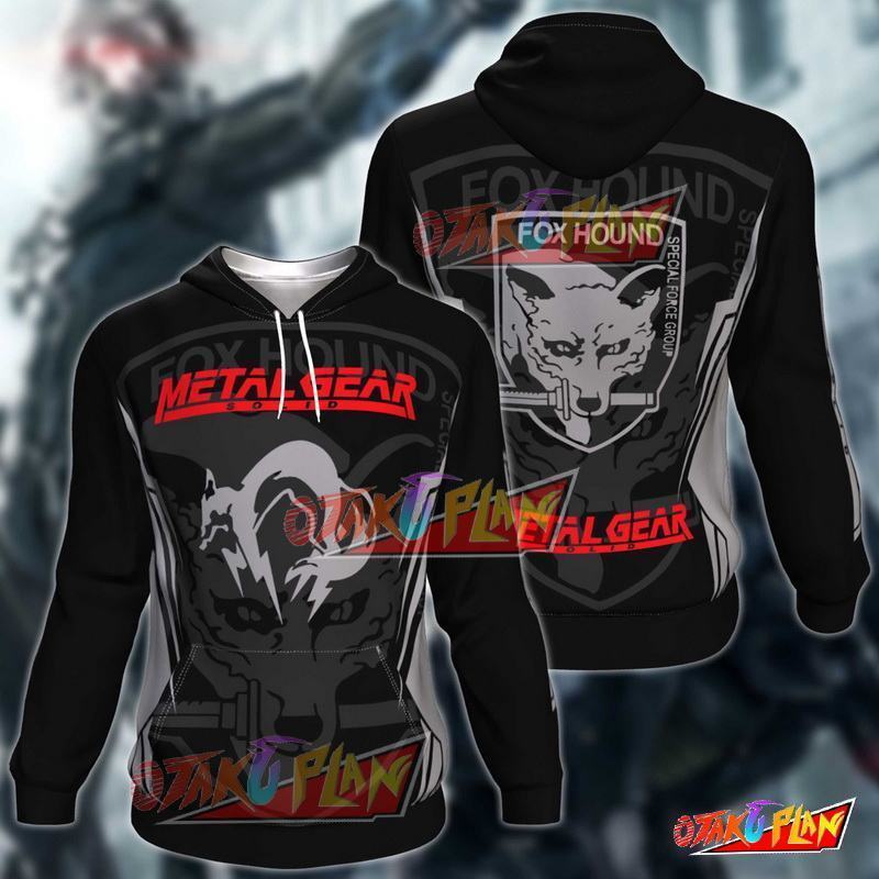 Metal Gear Solid All Over Print Pullover Hoodie-otakuplan
