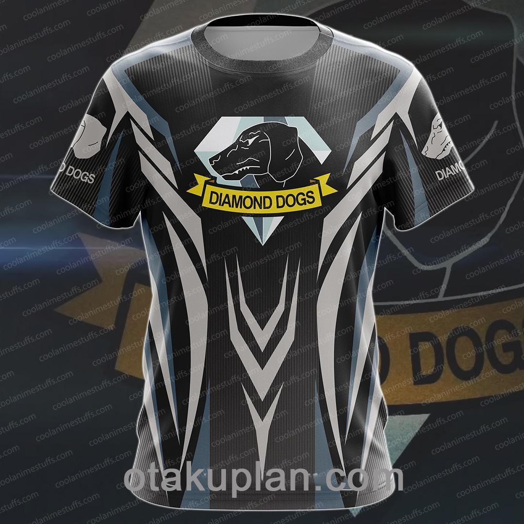 Metal Gear Solid Diamond Dogs T-shirt-otakuplan