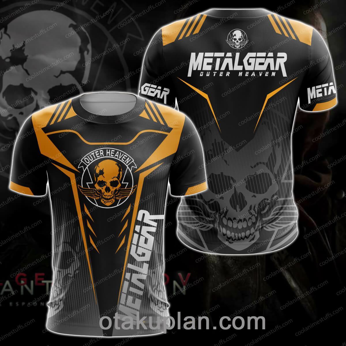 Metal Gear Solid Outer Heaven T-shirt-otakuplan