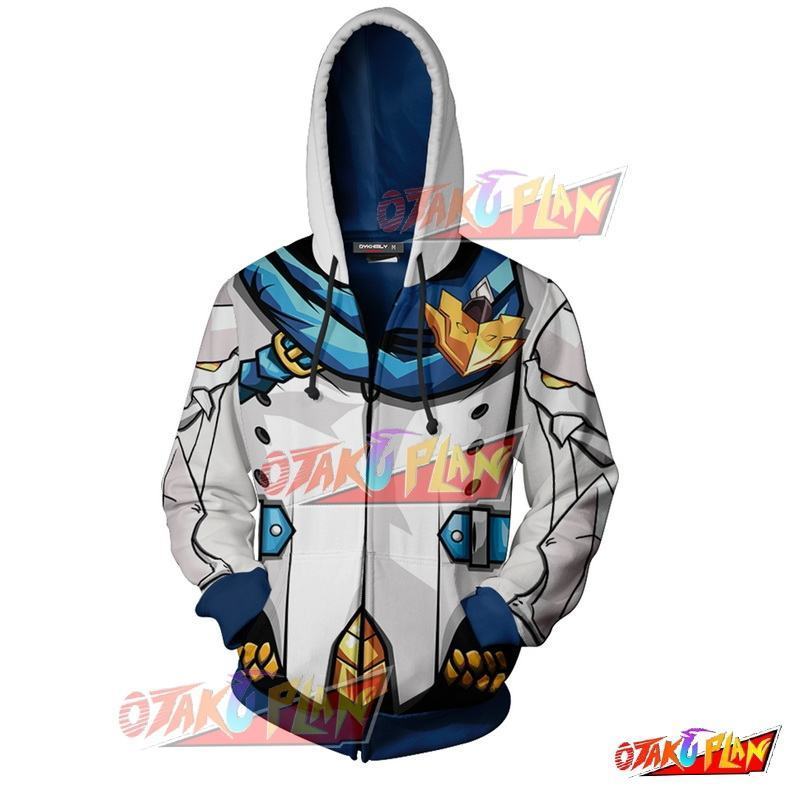 Elsword Chung DC Deadly Chaser Hoodie Cosplay Jacket Zip Up-otakuplan