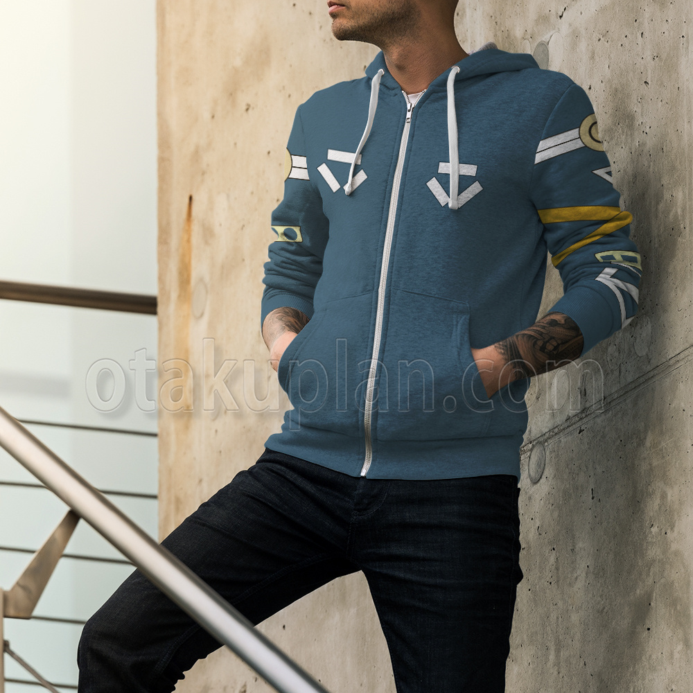 One Piece Egghead Island Roronoa Zoro Clothing Cosplay Zip Up