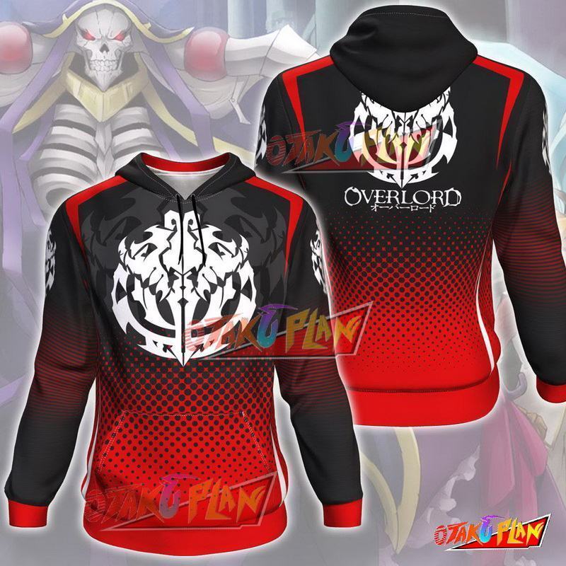 Overlord All Over Print Pullover Hoodie-otakuplan