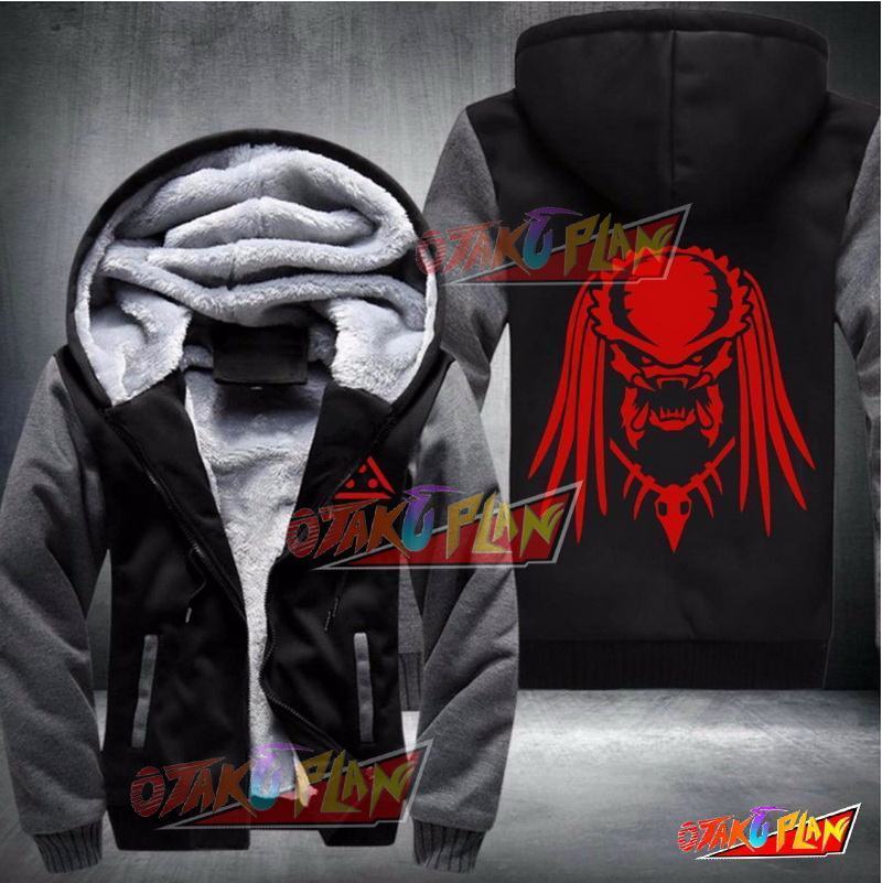 Predator Fleece Winter Jacket-otakuplan
