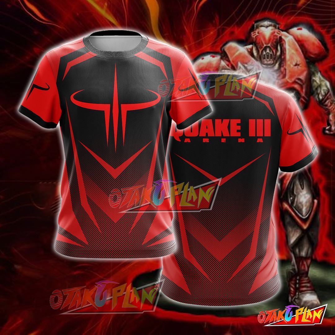 Quake Cosplay T-shirt Red-otakuplan