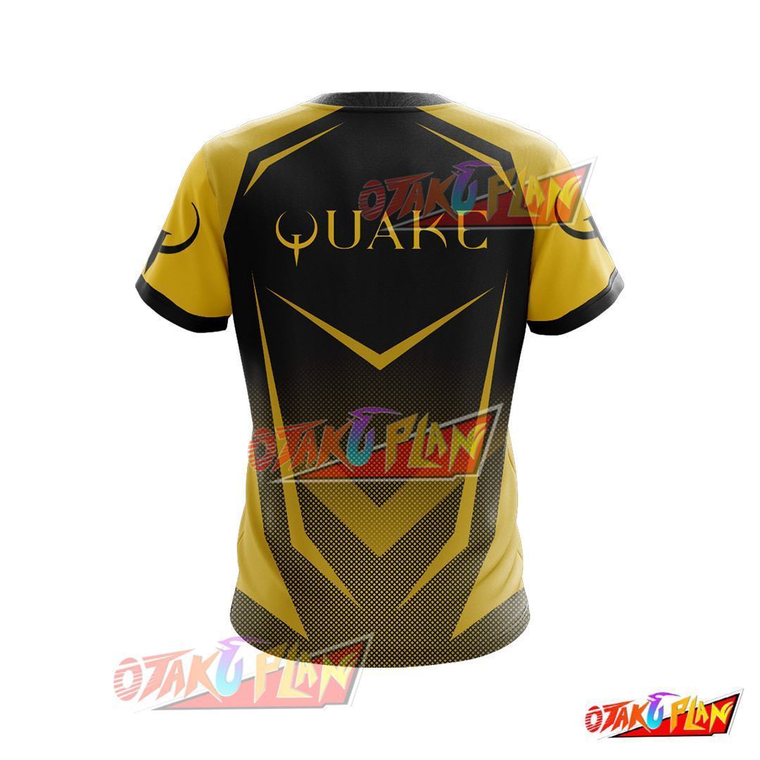 Quake Yellow Cosplay T-shirt-otakuplan