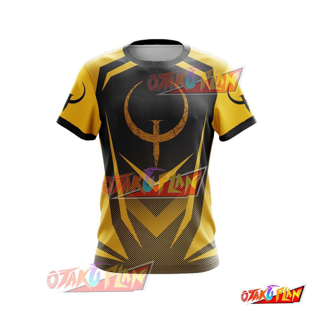 Quake Yellow Cosplay T-shirt-otakuplan