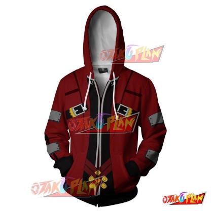 Ragna the Bloodedge Blazblue Zip Up Hoodie-otakuplan