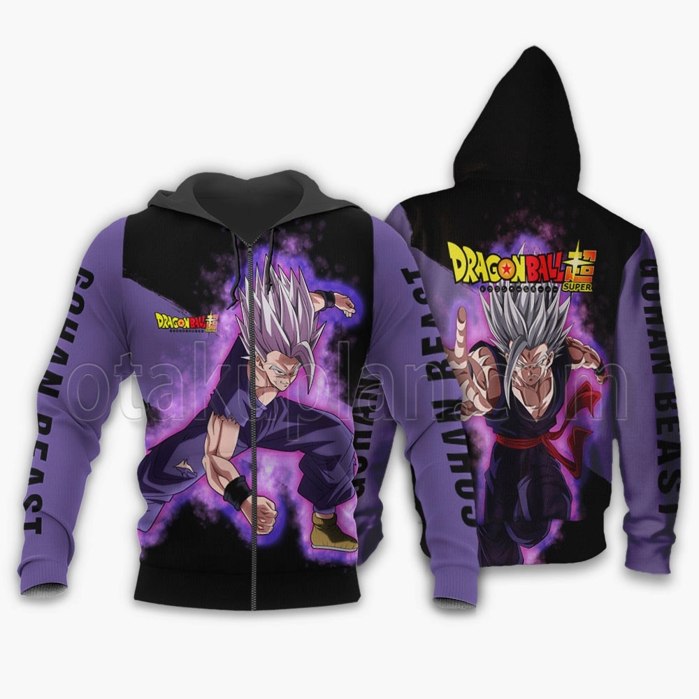 Super Gohan Beast Hoodie Custom