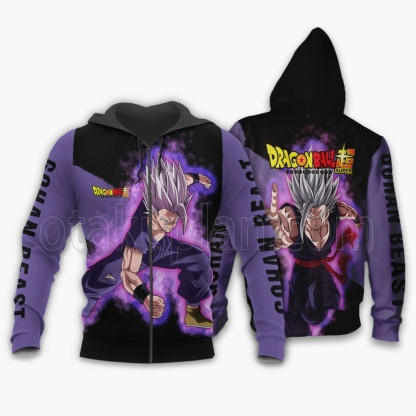 Super Gohan Beast Hoodie Custom