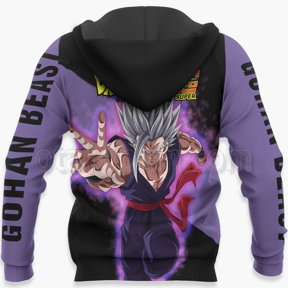 Super Gohan Beast Hoodie Custom
