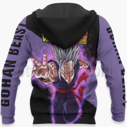 Super Gohan Beast Hoodie Custom