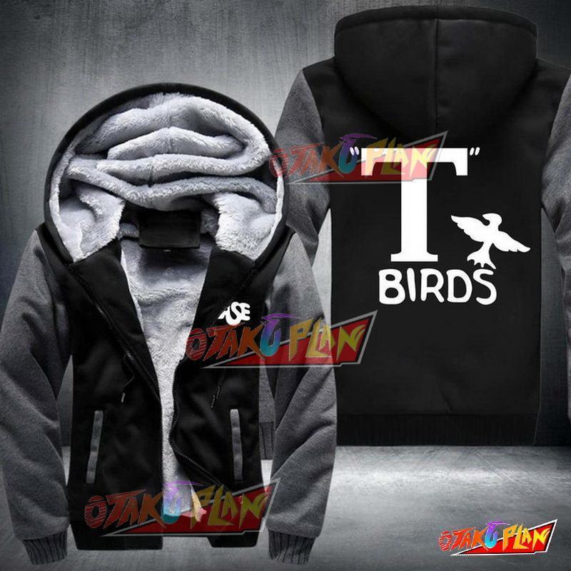 T Birds Grease Fleece Jacket-otakuplan
