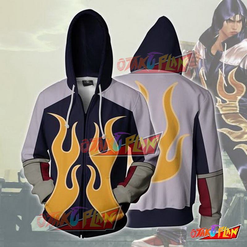Tekken Hoodie - Jin Kazama Jacket – otakuplan