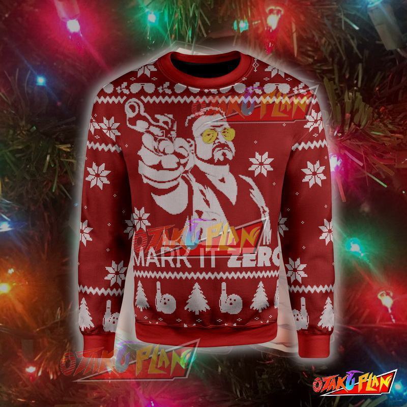 The Big Lebowski 3D Print Ugly Christmas Sweatshirt-otakuplan