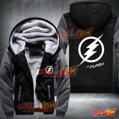 The Flash Fleece Winter Jacket V1-otakuplan