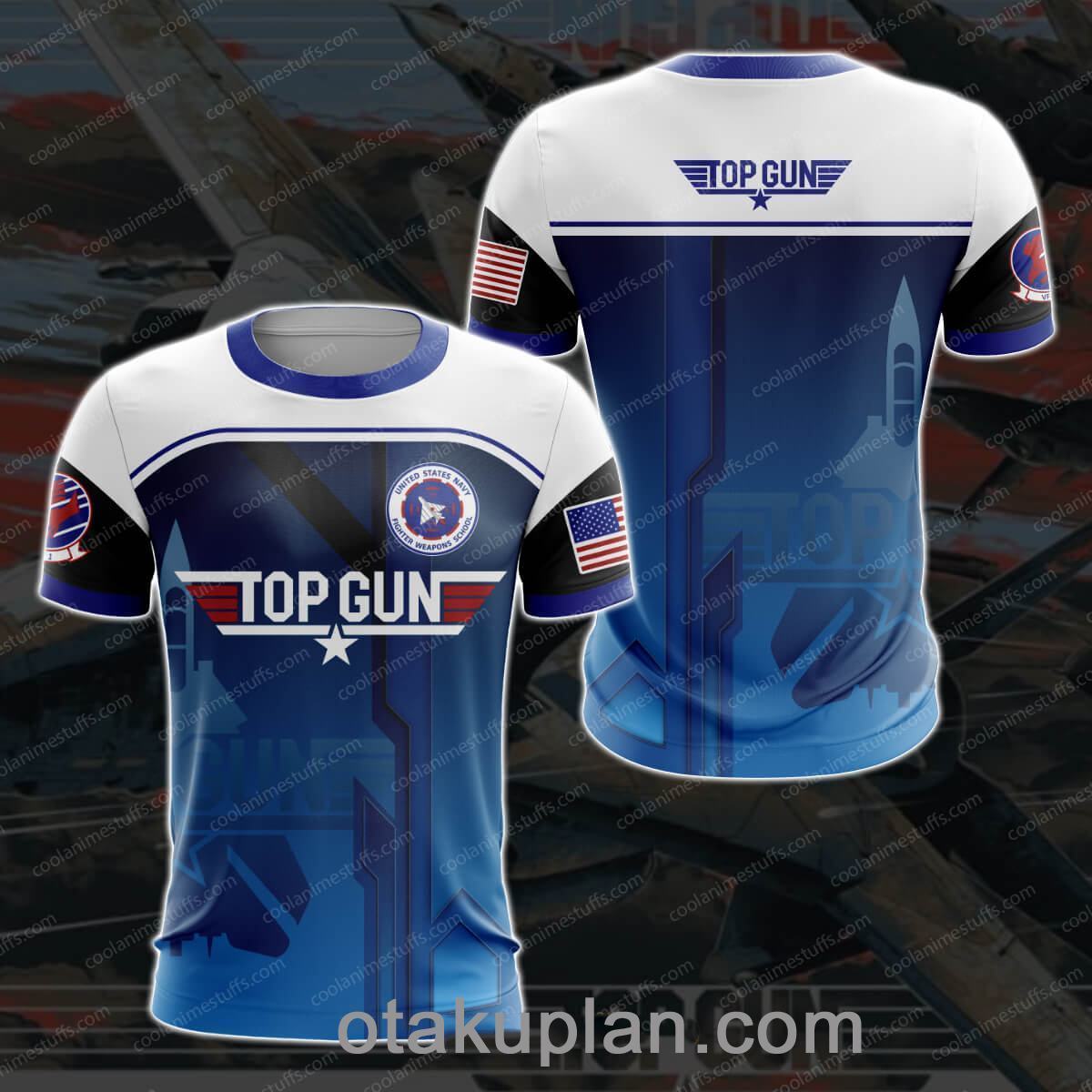 Top Gun T-shirt-otakuplan