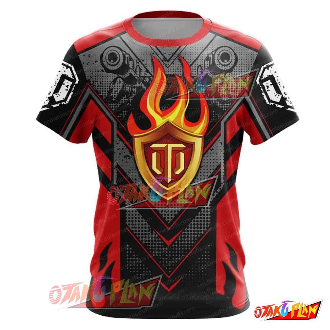 World Of Tanks V2 T-shirt-otakuplan
