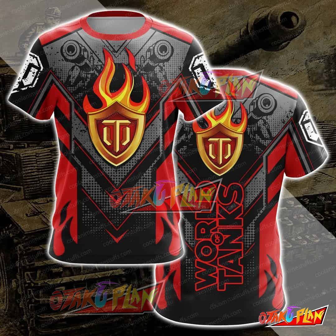 World Of Tanks V2 T-shirt-otakuplan
