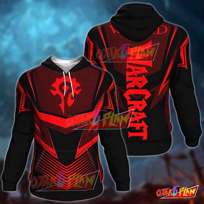 World Of Warcraft All Over Print Pullover Hoodie-otakuplan