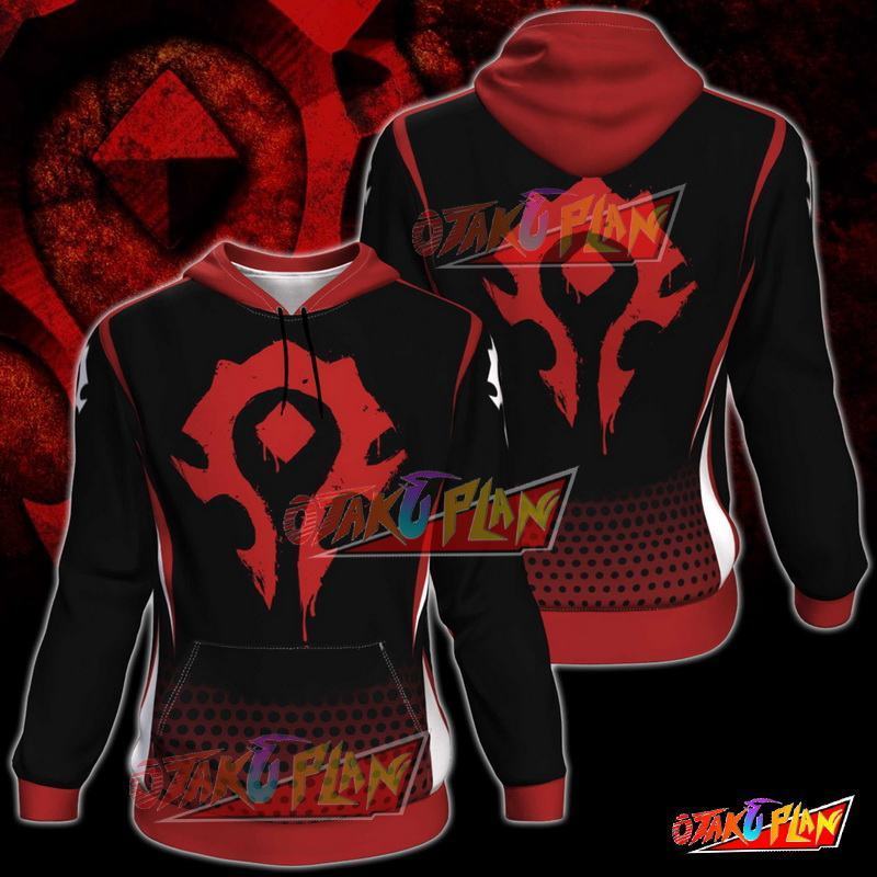 World Of Warcraft All Over Print Pullover Hoodie V2-otakuplan