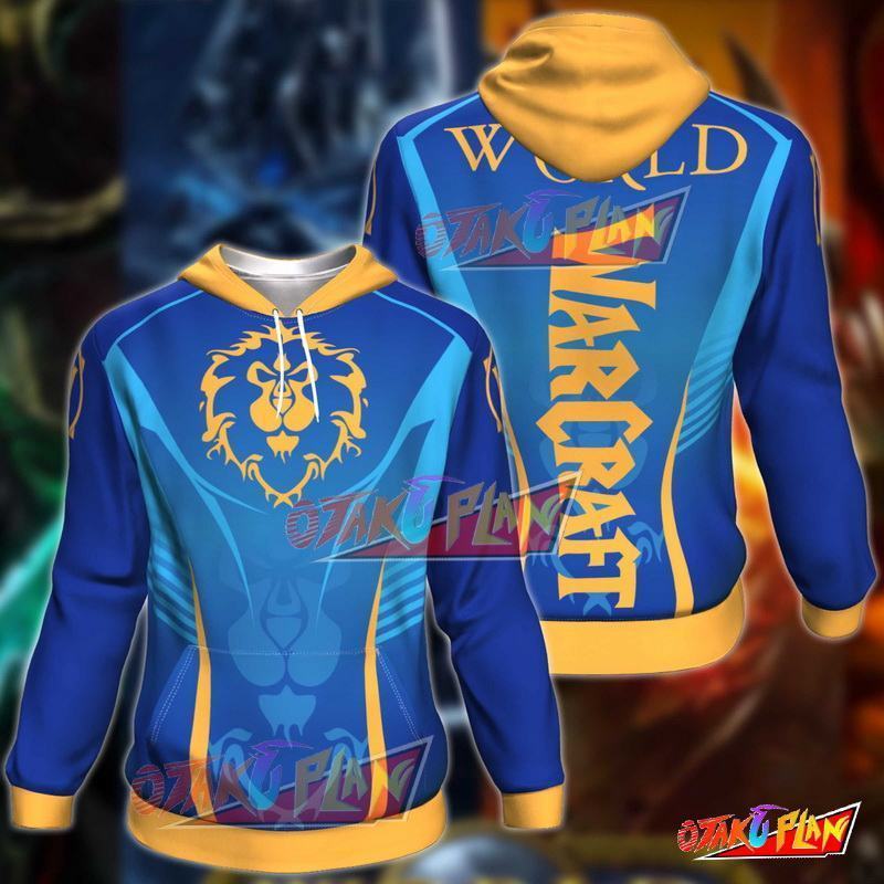 World Of Warcraft All Over Print Pullover Hoodie V3-otakuplan