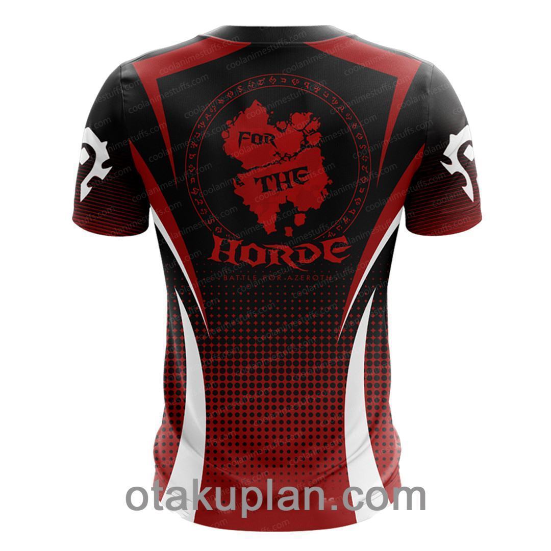 World Of Warcraft WOW For The Horde T-shirt-otakuplan