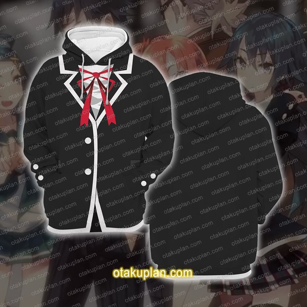 My Youth Romantic Comedy Is Wrong, As I Expected Kan Uniform Cosplay Hoodie-otakuplan
