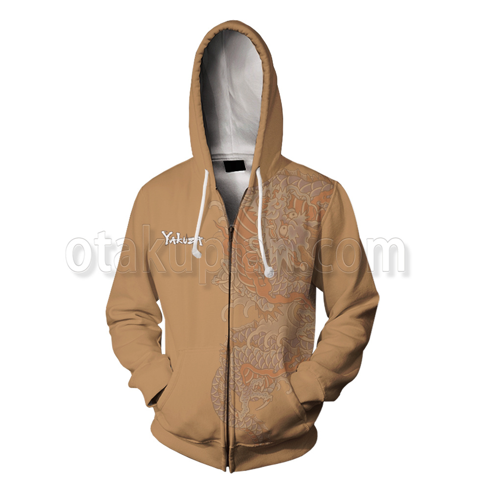 Yakuza Like A Dragon Yosuke Tendo Tattoo Cosplay Zip Up