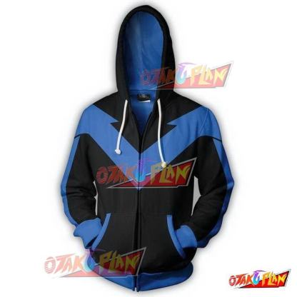 Superhero Hoodie - Nightwing v2 Jacket-otakuplan
