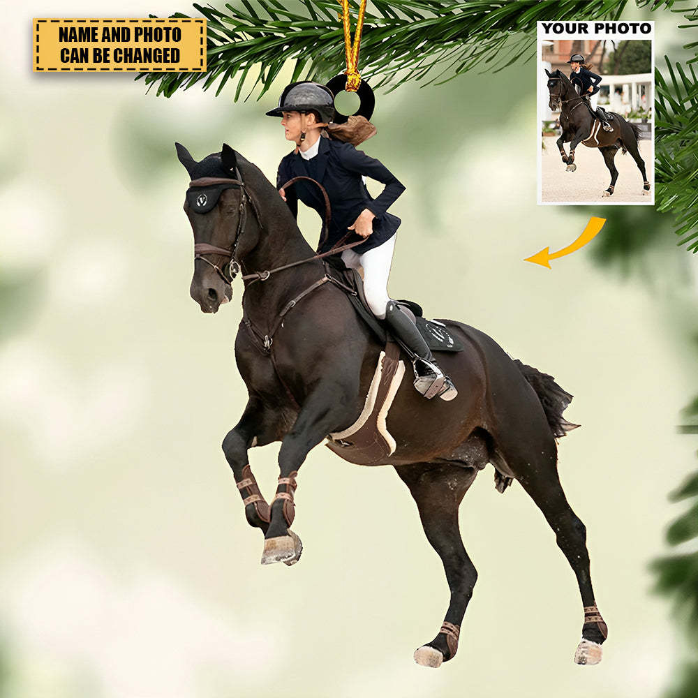 Acrylic Ornament For Horse Lover
