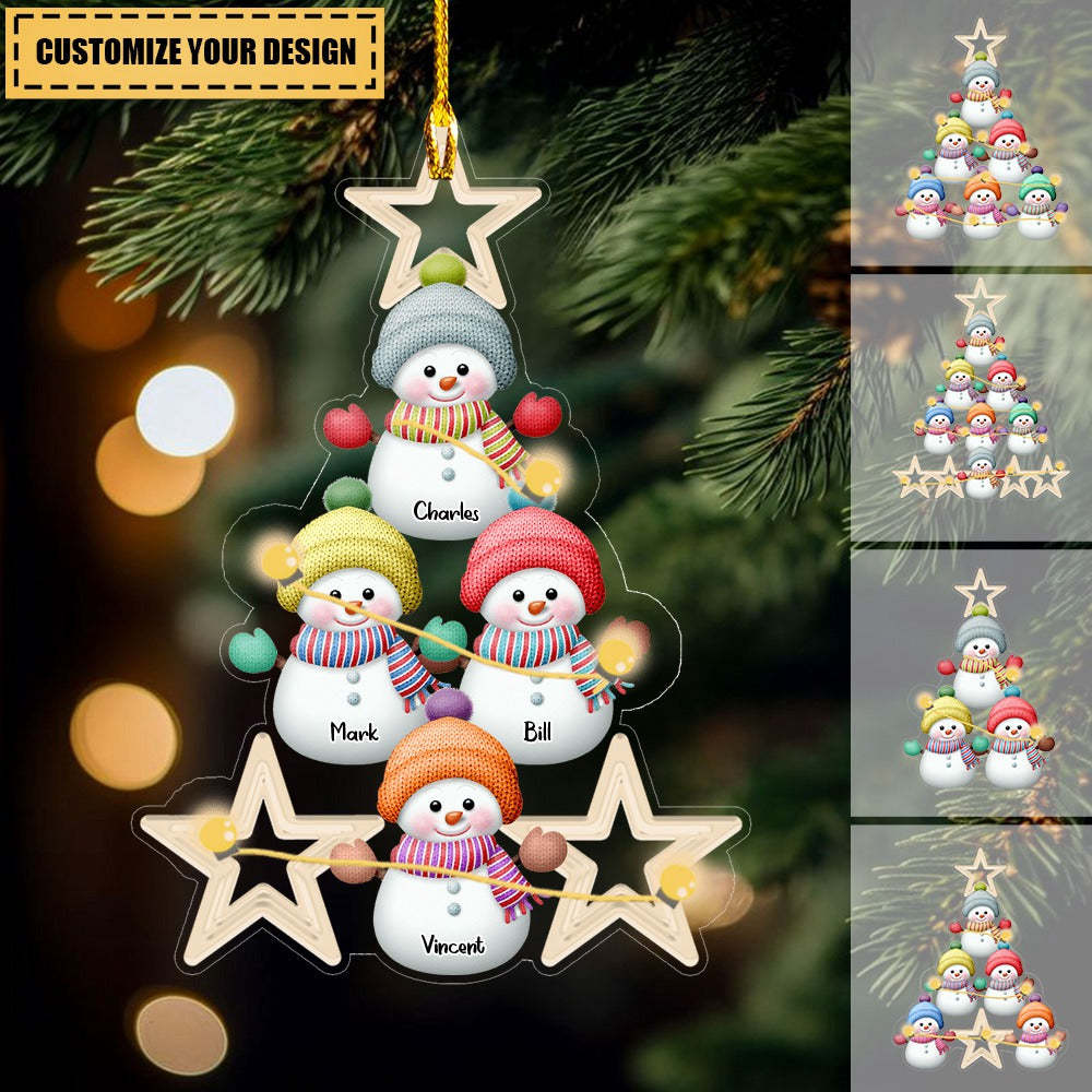  Snowman Kid Ornament