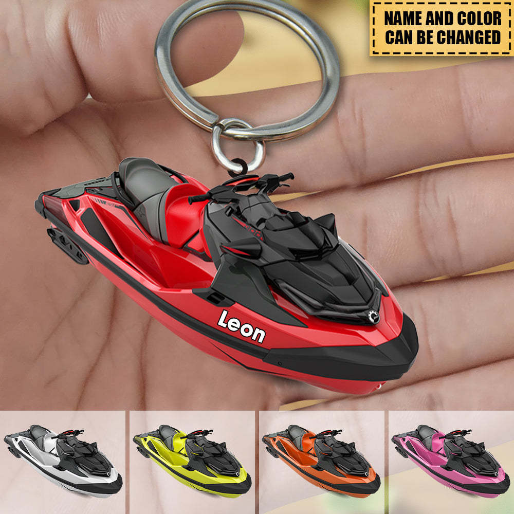  Watercraft Boat Acrylic Keychain