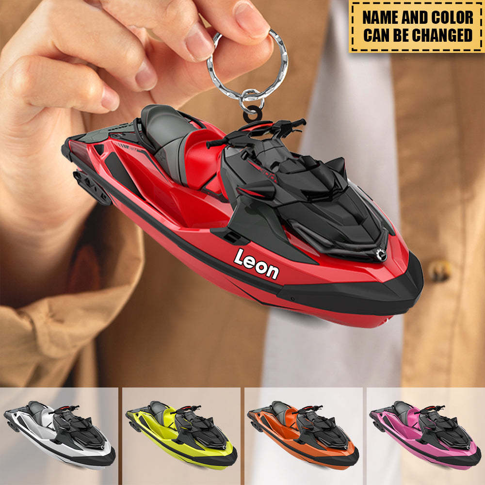  Watercraft Boat Acrylic Keychain