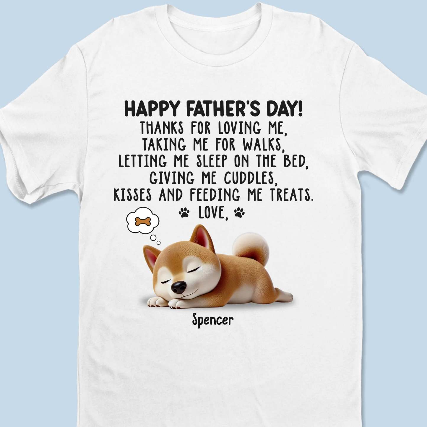 Best Walk Buddy, Best Cuddle Buddy - Dog  Unisex T-shirt, Premium T-shirt, Hoodie - Father's Day, Gift For Dad, Pet Owners, Pet Lovers