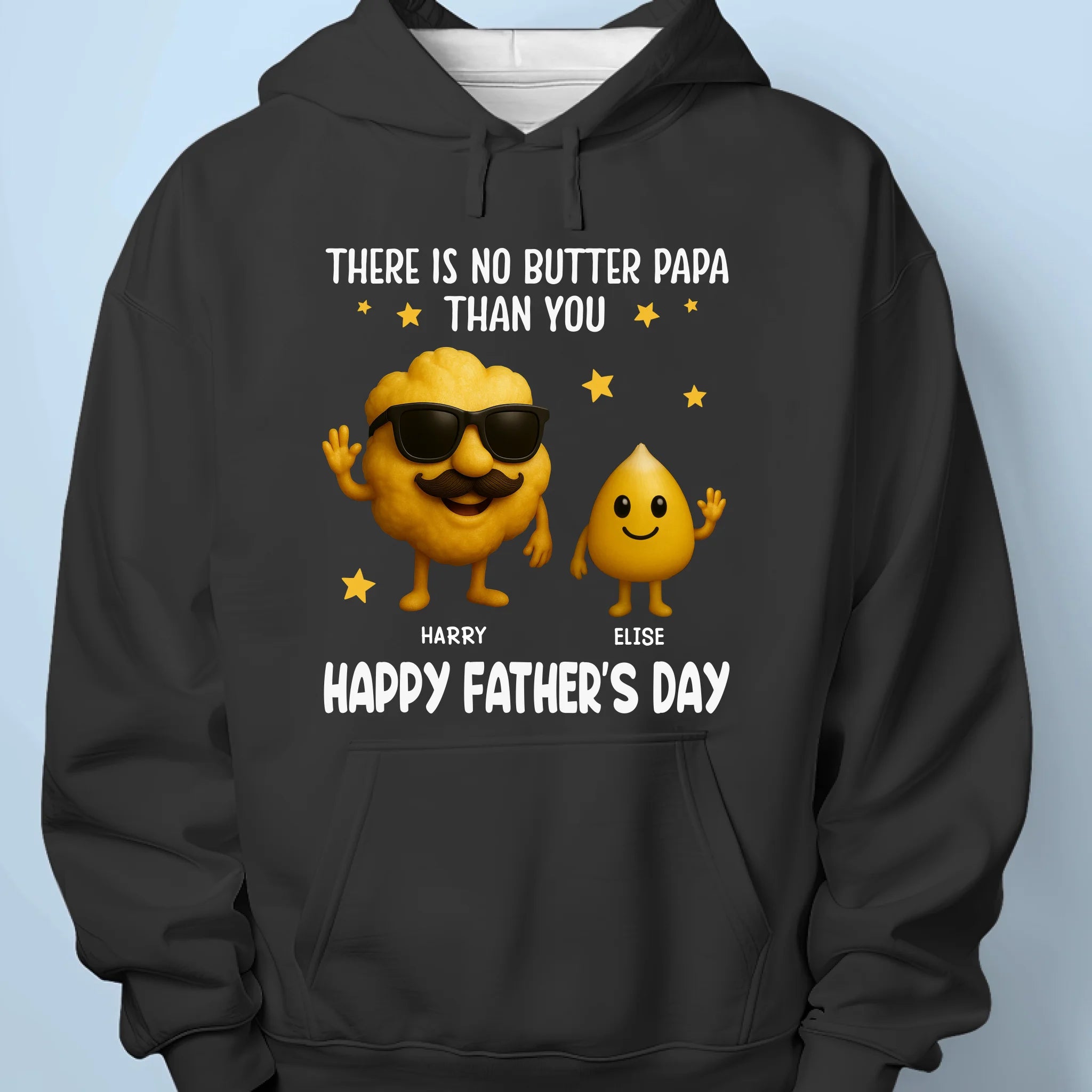 There Is No Butter Pop Than You - Family  Unisex T-shirt, Premium T-shirt, Hoodie - Father's Day, Gift For Dad, Grandpa