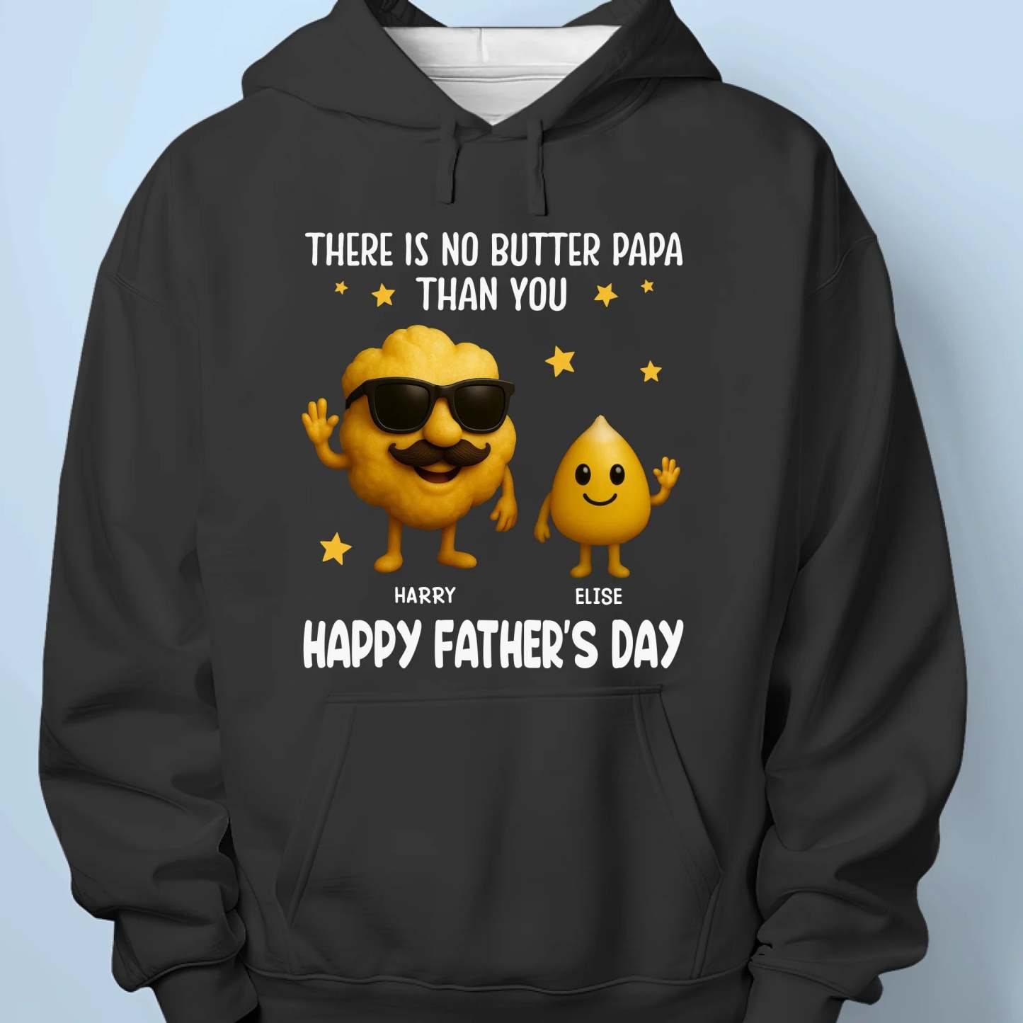 There Is No Butter Pop Than You - Family  Unisex T-shirt, Premium T-shirt, Hoodie - Father's Day, Gift For Dad, Grandpa