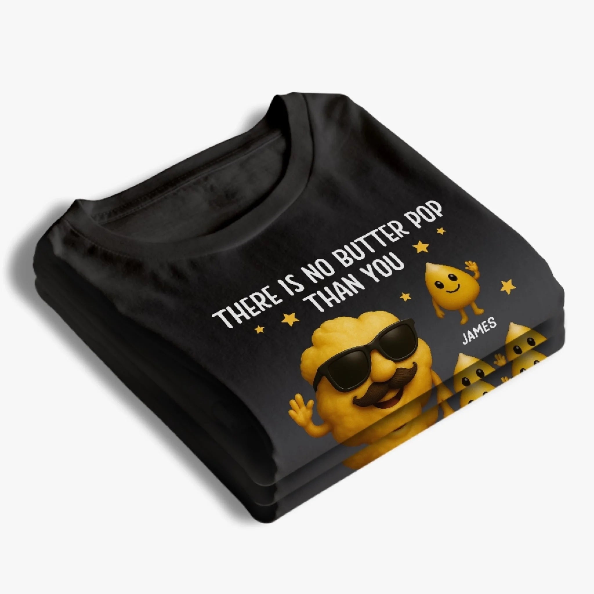 There Is No Butter Pop Than You - Family  Unisex T-shirt, Premium T-shirt, Hoodie - Father's Day, Gift For Dad, Grandpa