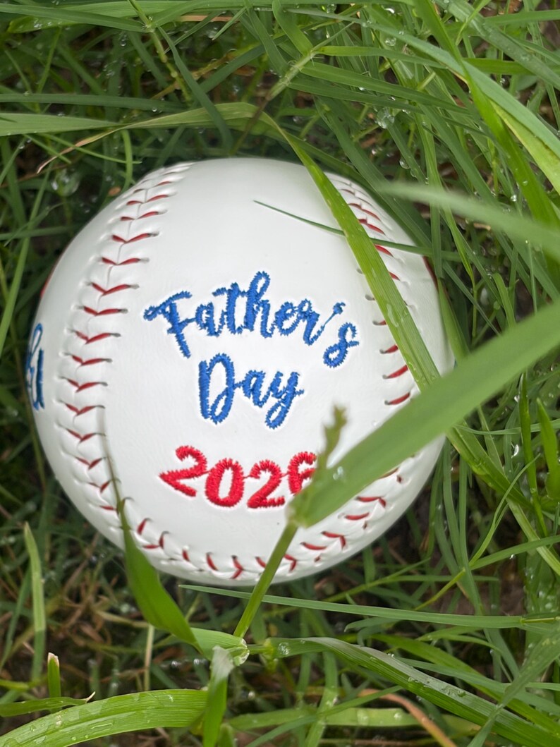 Custom Embroidered Sport Baseball & Softball - Father's Day Gift