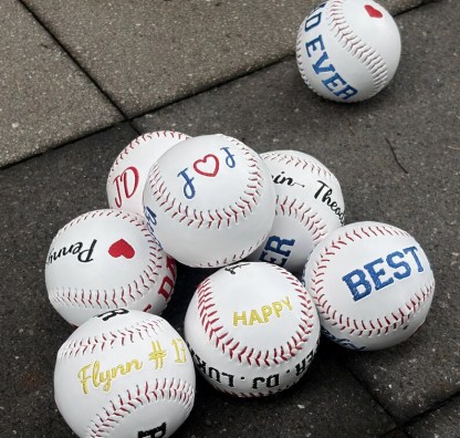 Custom Embroidered Sport Baseball & Softball - Father's Day Gift